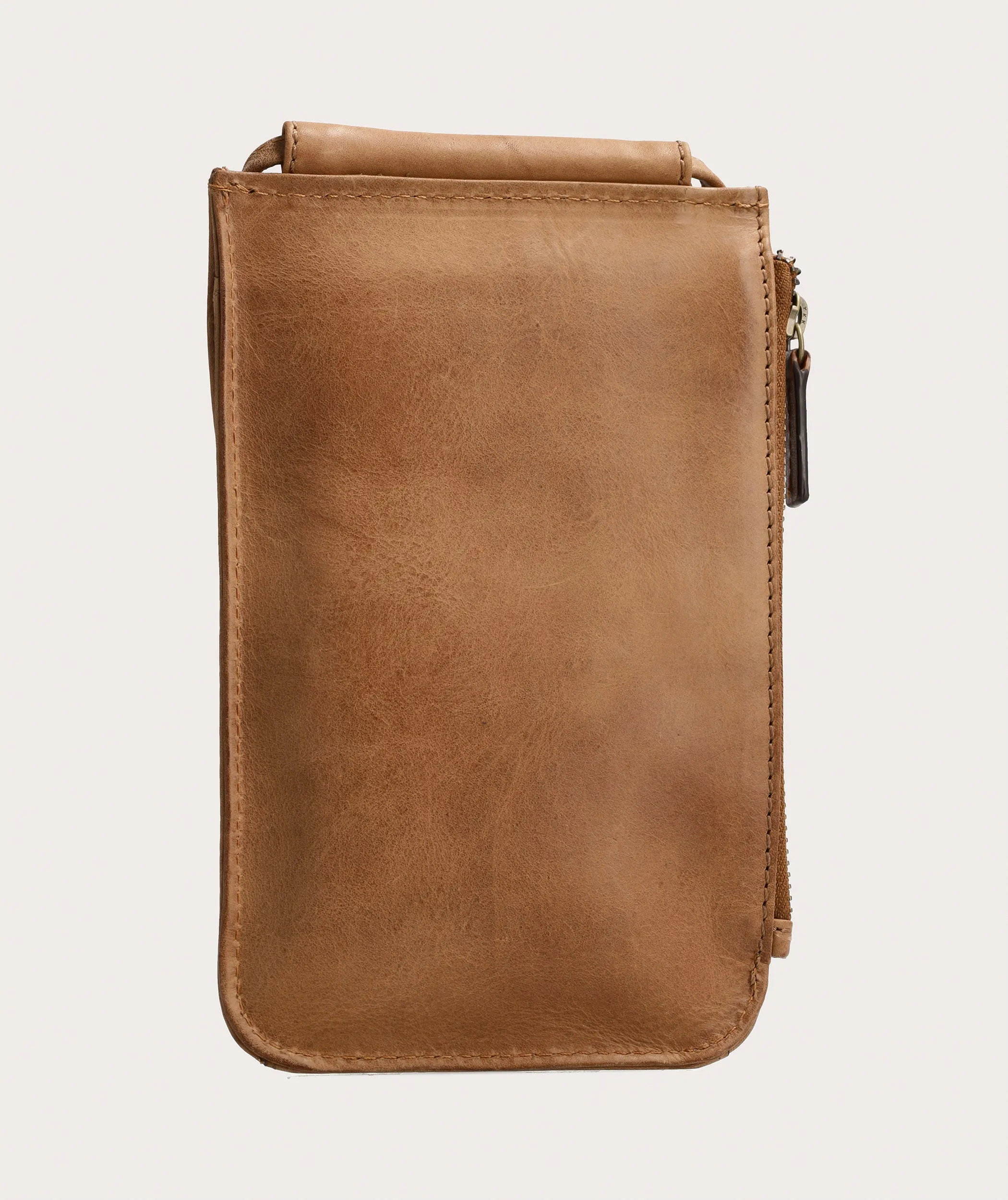 Crossbody Cellphone Pouch - Pecan