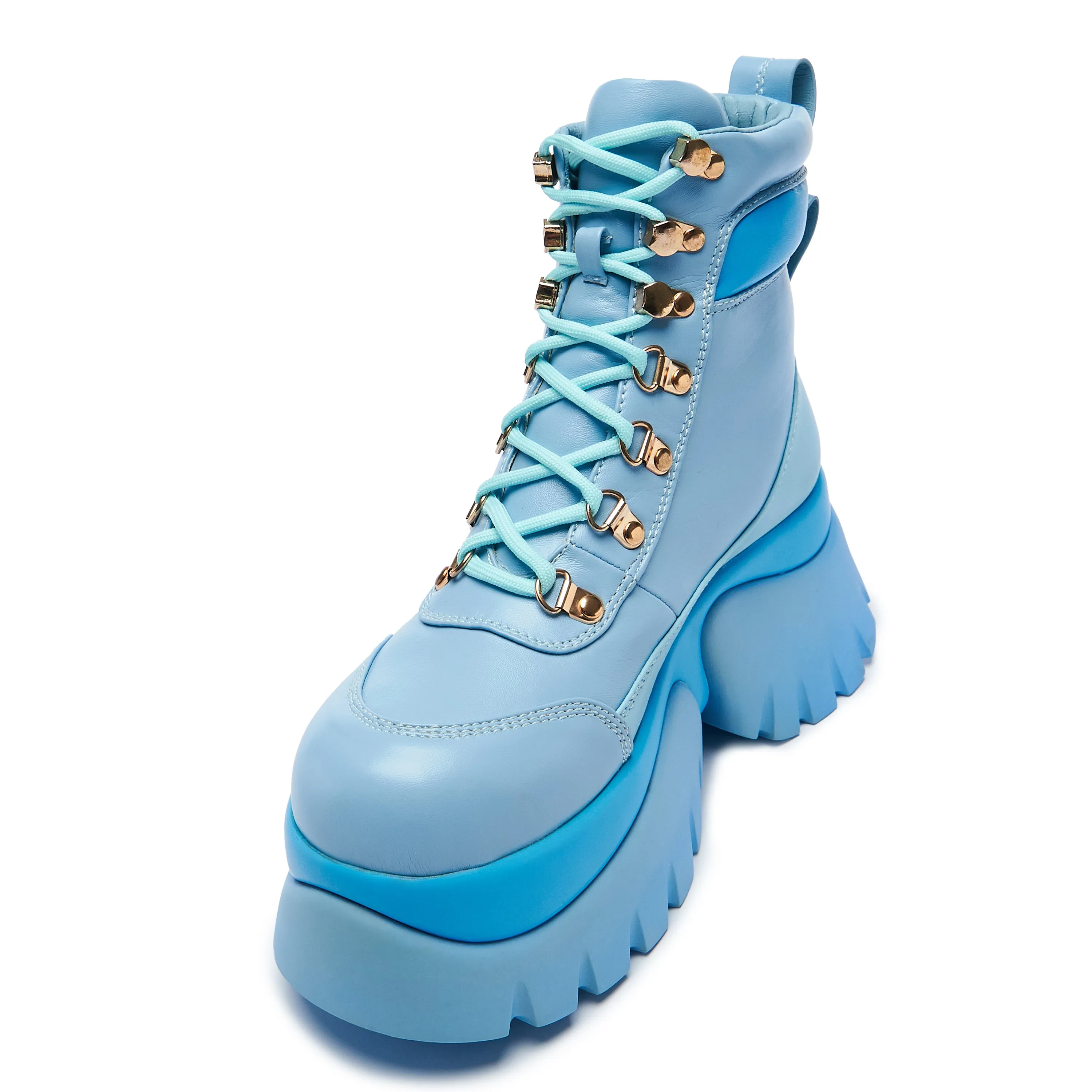 Crybaby Blue Vilun Platform Boots