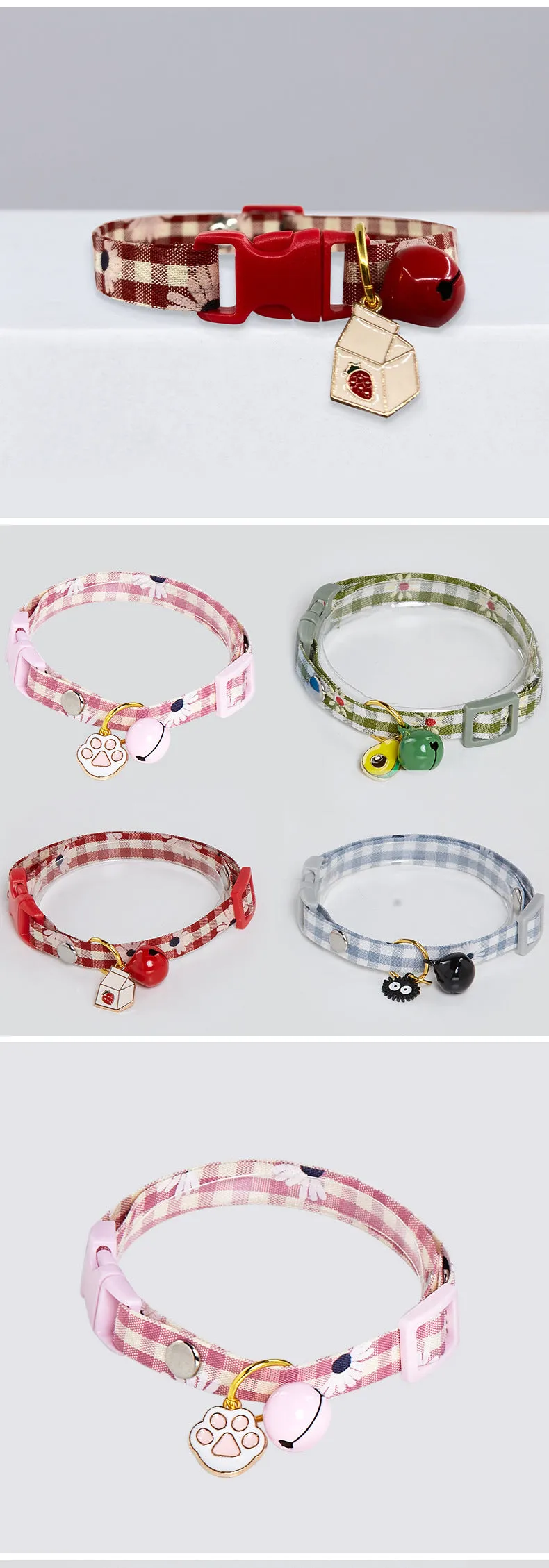 Cute cat collar with bell