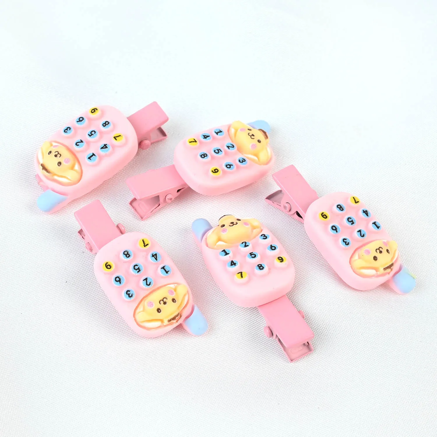 Cute Phone Hair Pin/Clip For Girls