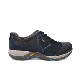 Dansko Women's Paisley - Navy Milled Nubuck (Wide Width)