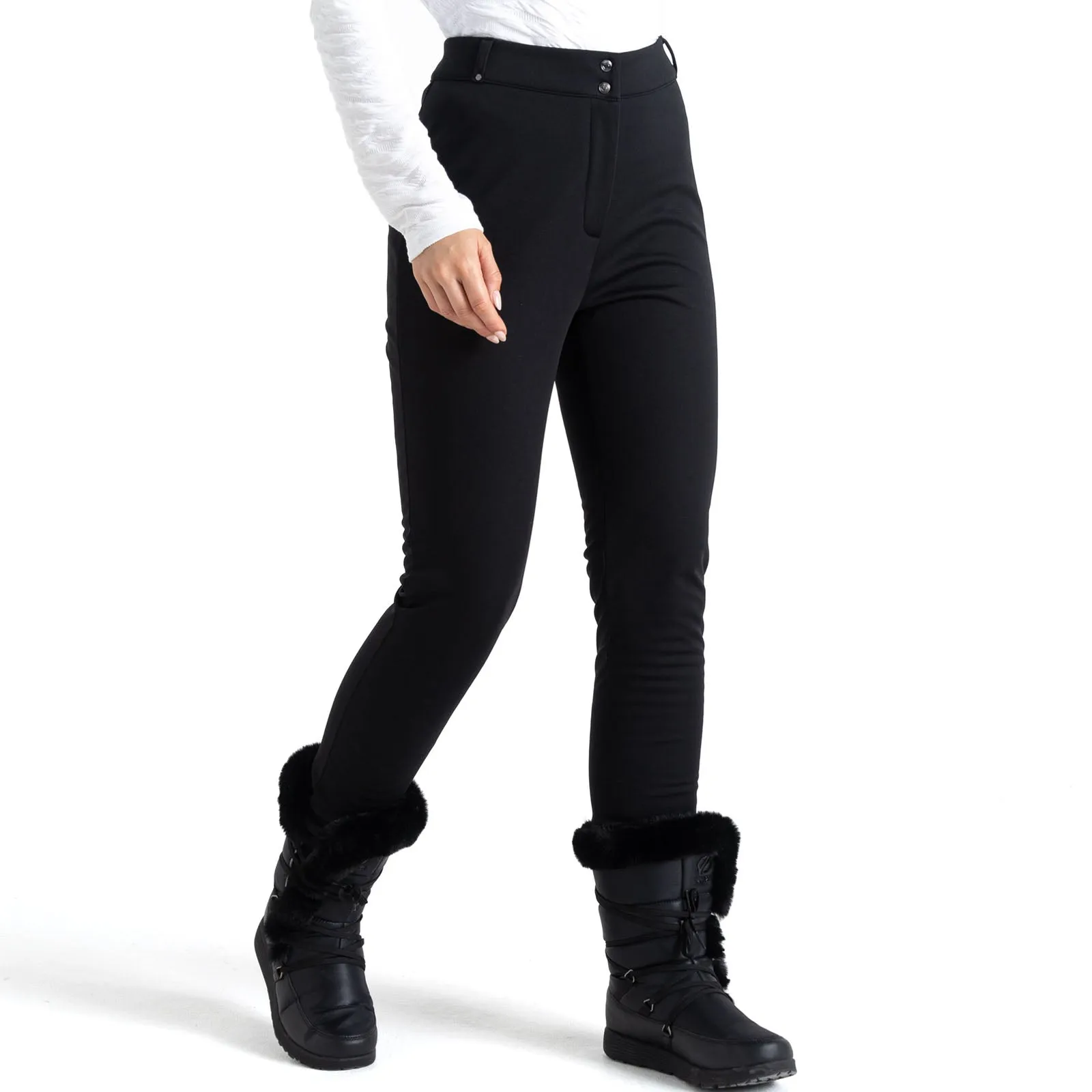 Dare 2b Womens Sleek III Slim Waterproof Softshell Ski Pants Trousers