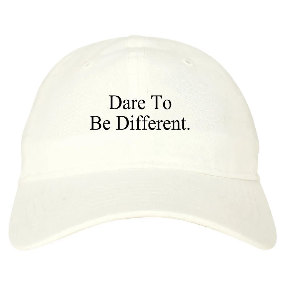 Dare To Be Different Mens Dad Hat Baseball Cap