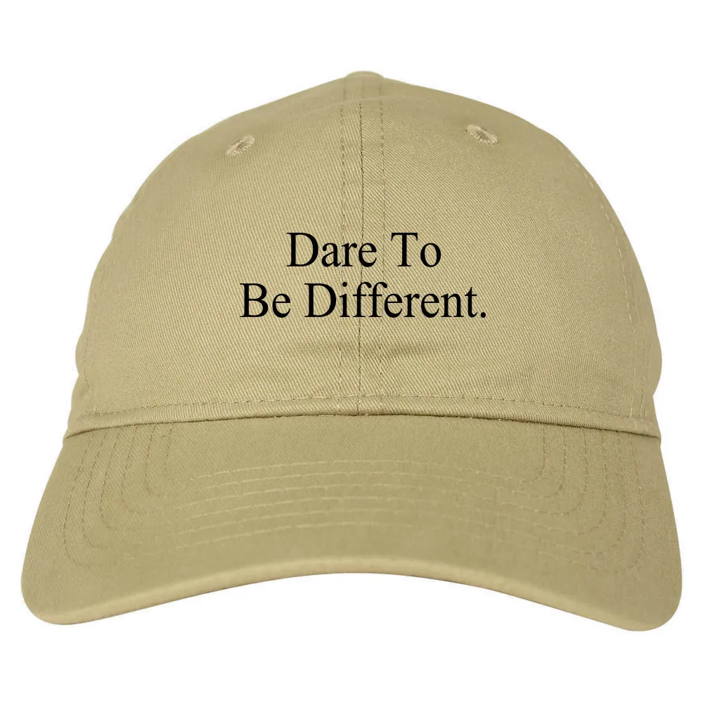 Dare To Be Different Mens Dad Hat Baseball Cap