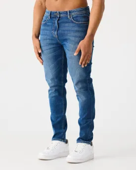 Dark Blue Regular Fit Jeans