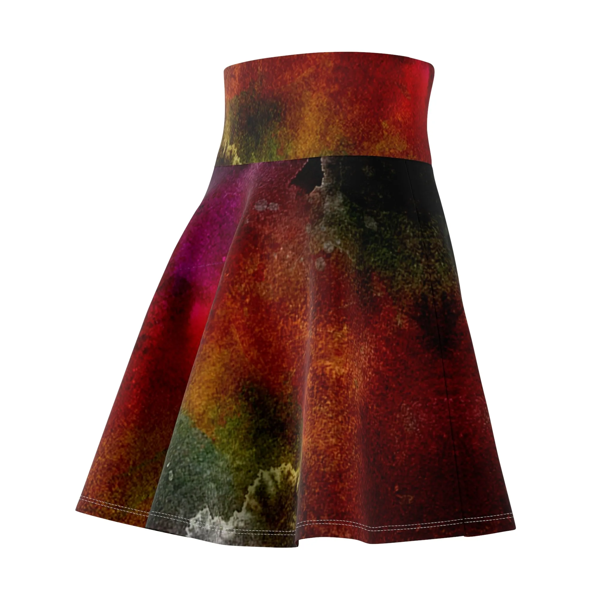 Dark Explosion  - Inovax Woman's Skater Skirt