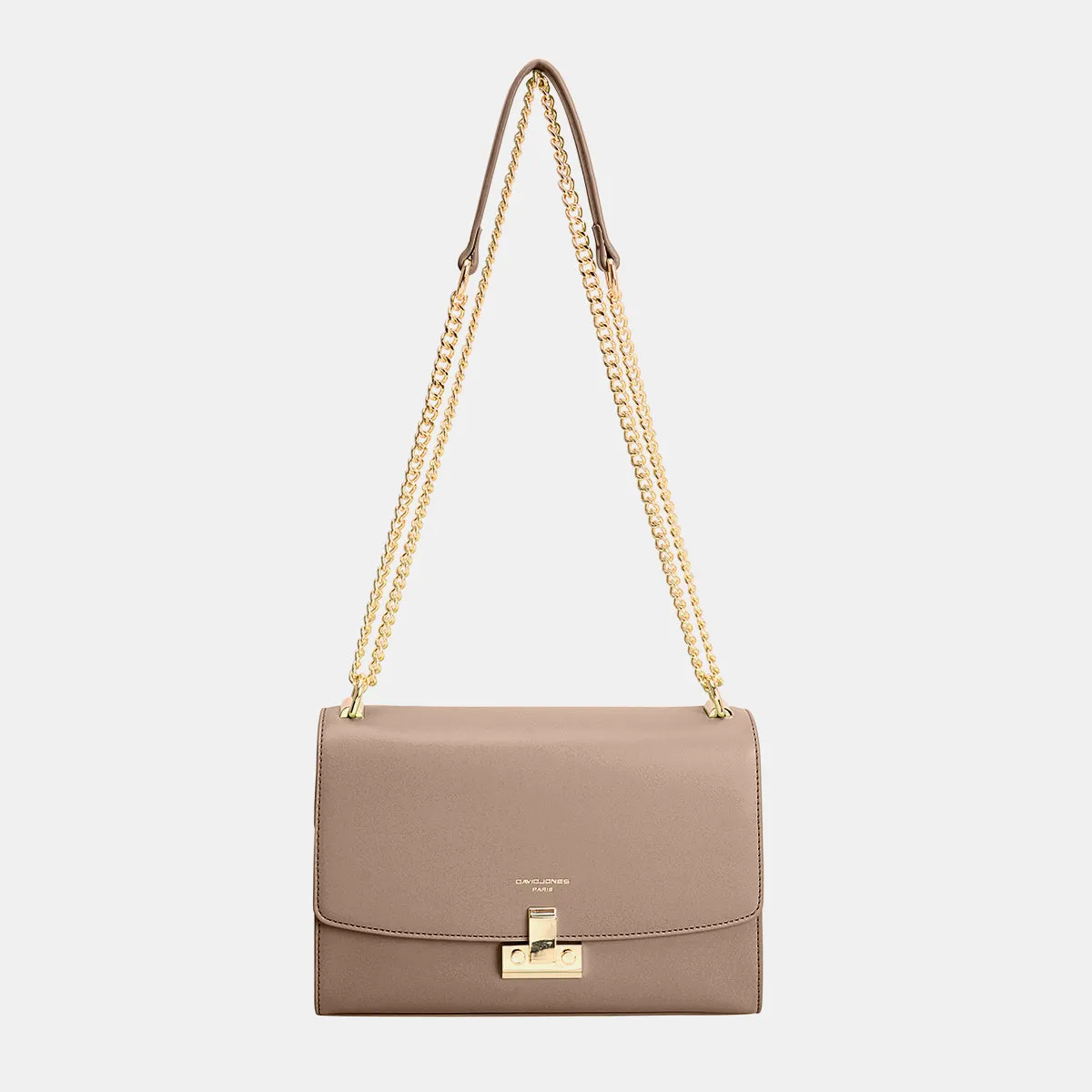 David Jones Chain-Handle Crossbody Bag