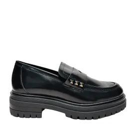 David Tyler Women's E148 Loafer in Black