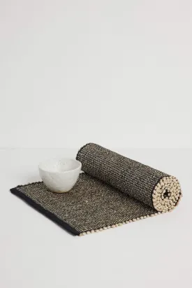 Dharma Door | Malu Table Runner | Charcoal