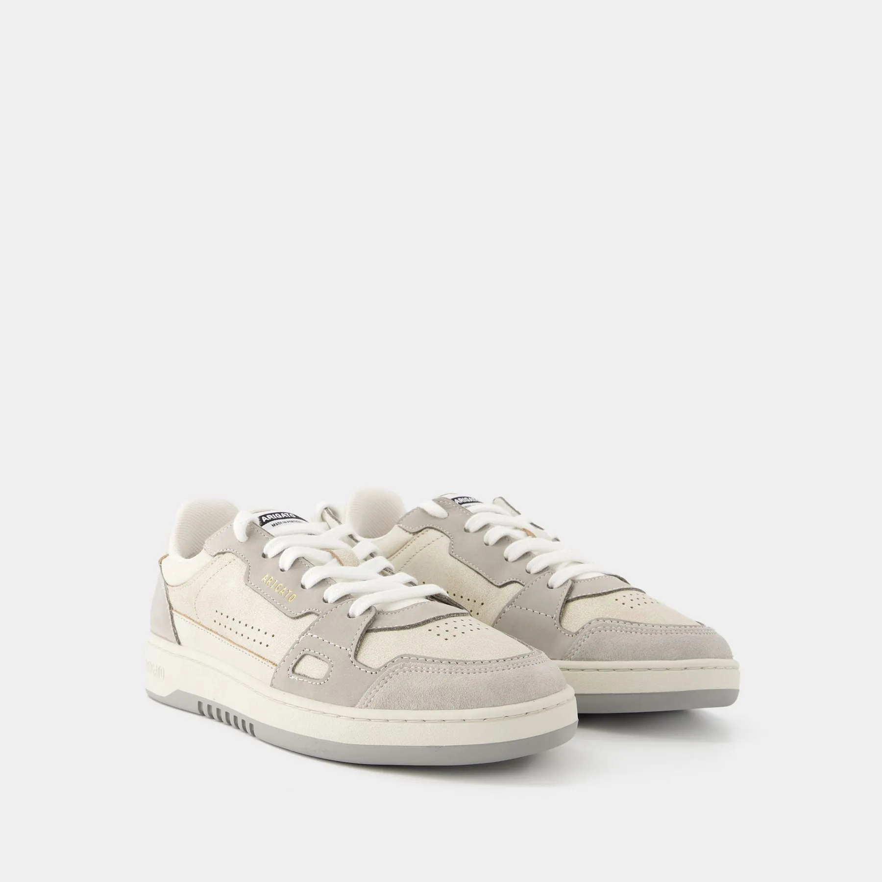 Dice Lo Sneaker - Axel Arigato - Leather - White/Light Grey