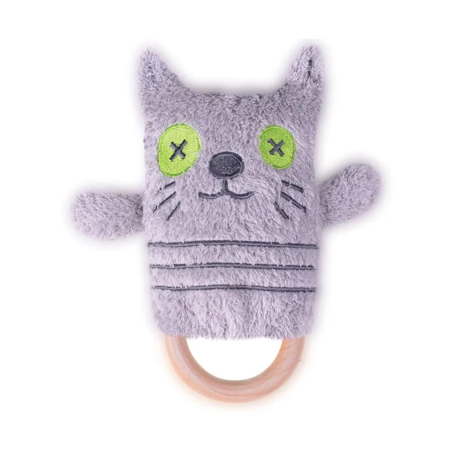 Ding A Ring Teether Rattle - Katie Cat