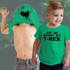 Dinosaur Roar Parent-child T-shirt