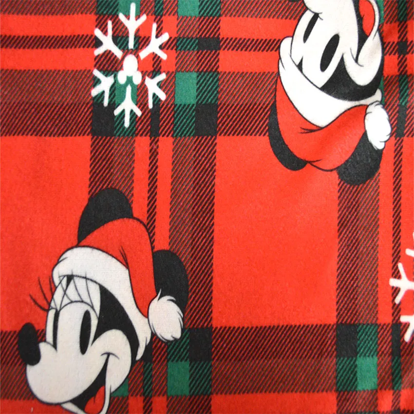 Disney Mickey Mouse Christmas Flannel Guys Pajamas