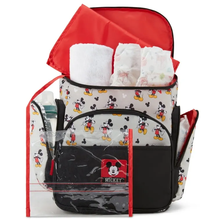 Disney Mickey Mouse Diaper Bag Backpack