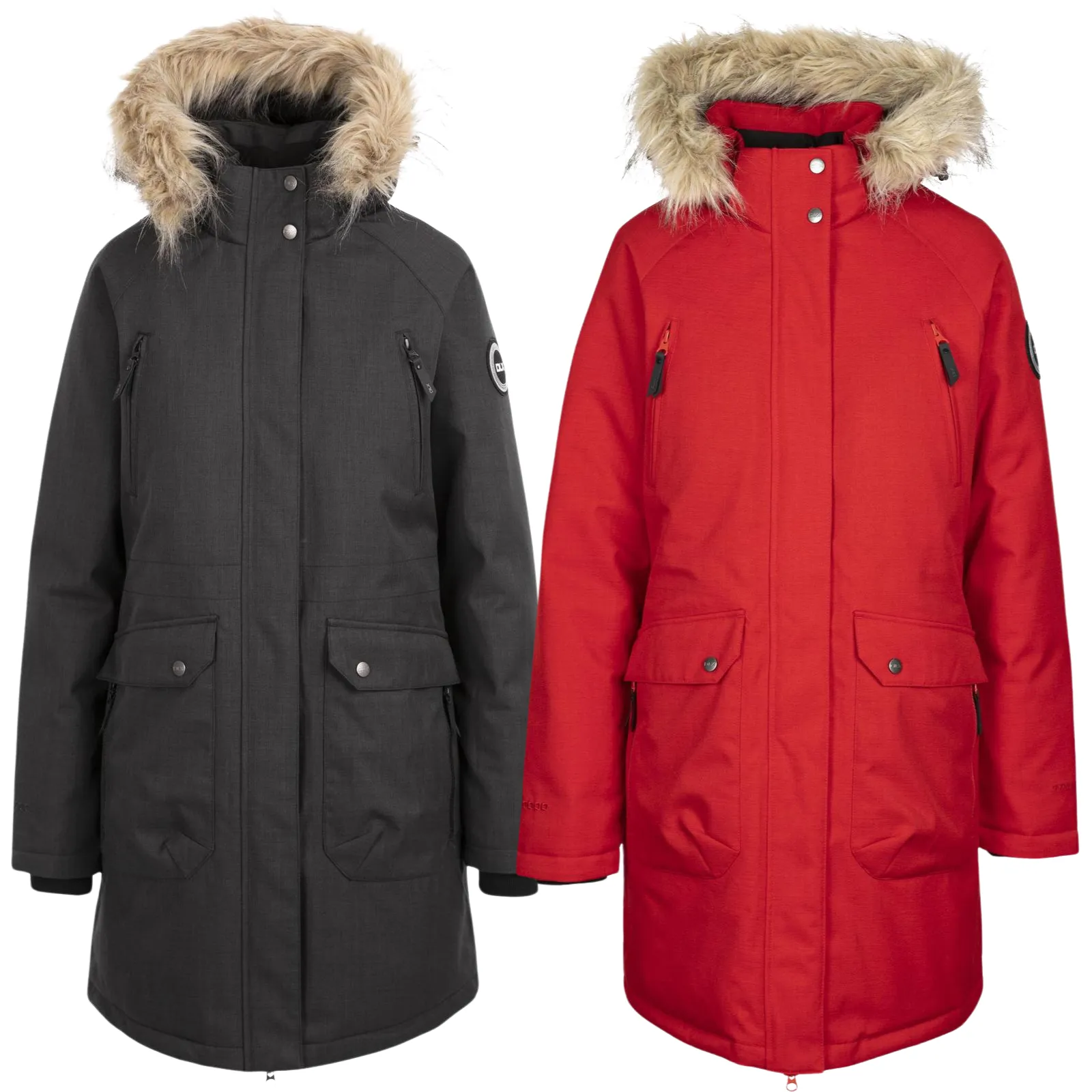 DLX Womens Dana Waterproof Parka Jacket