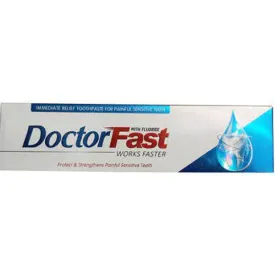 DOCTOR FAST TOOTH PASTE 120GM