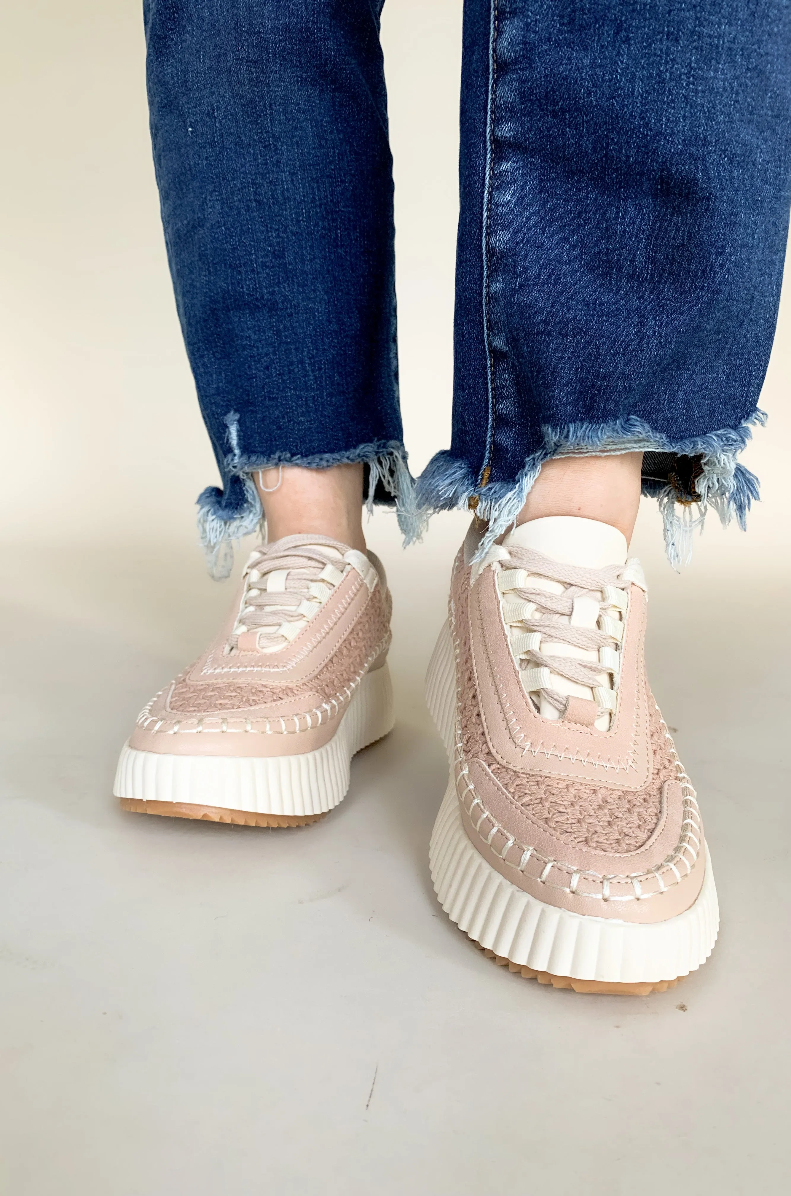 Dolea Knit Lace Up Sneaker