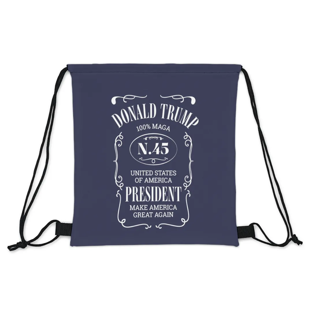 Donald Trump N.45 MAGA Drawstring Bag