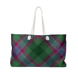 Dunans Rising Tartan Weekender Bag