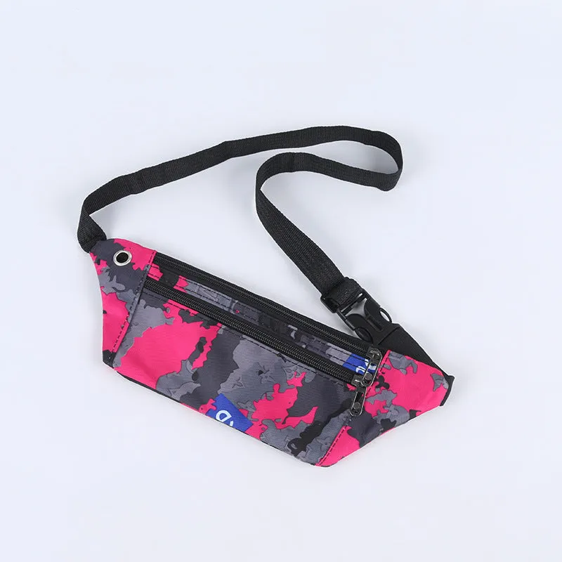 DUNNMALL New Canvas Waist Bag Men's Outdoor Leisure Large Capacity Business Checkout Change and Phone Close-Fitting Package Factory Wholesale