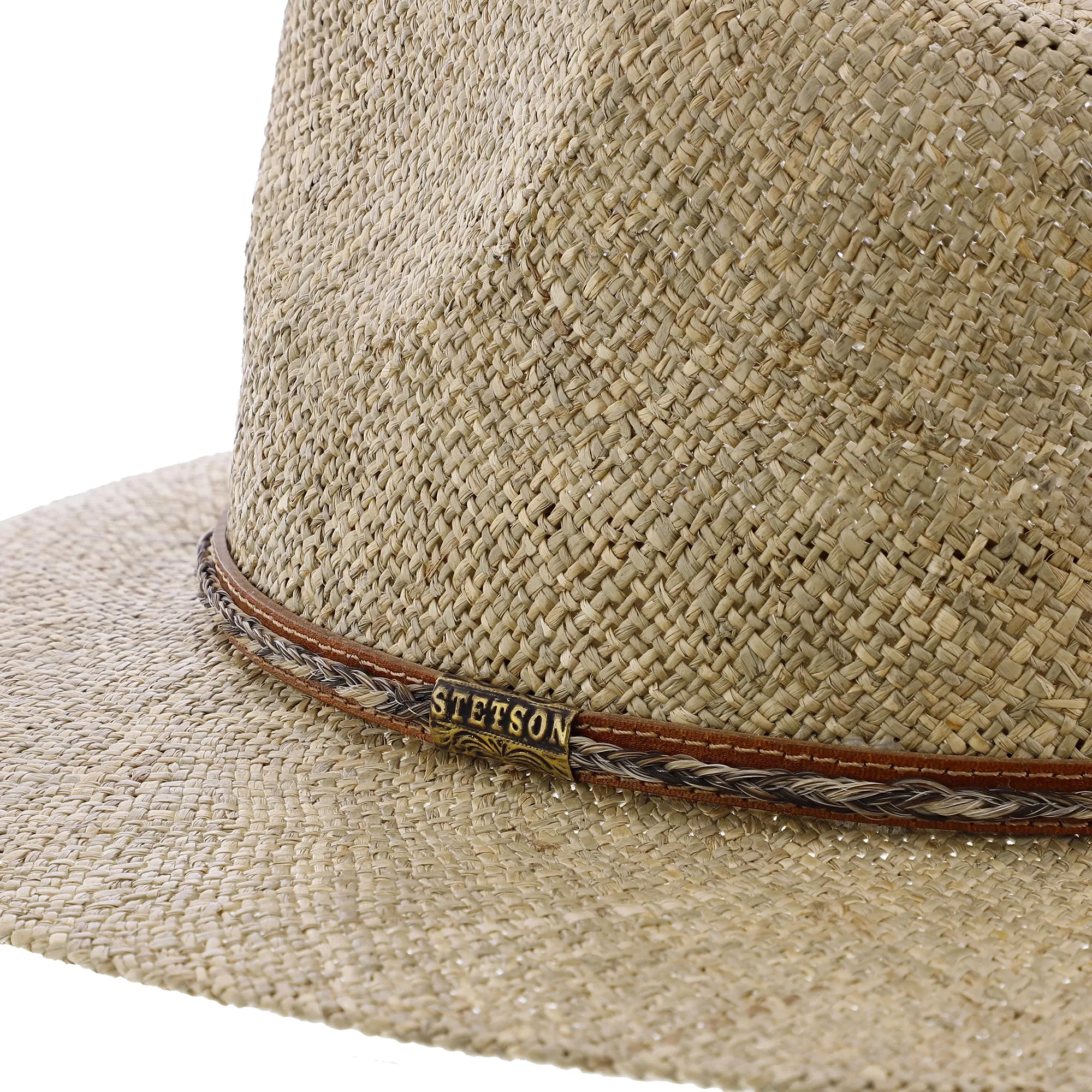 Dunraven - Stetson Seagrass Straw Fedora Hat - OSDNRV