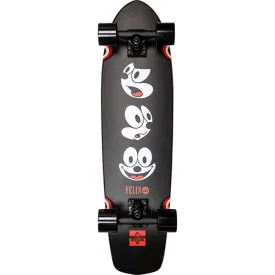 Dusters Felix Mood Black Glow In The Dark 31" Cruiser Longboard