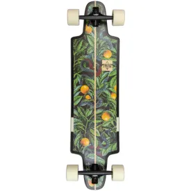 Dusters Harvest Green Orange 36" Longboard Skateboard