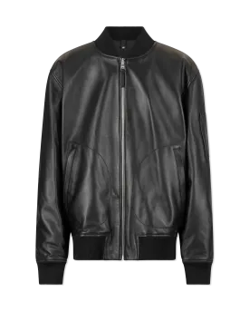 Easton-R Reversible Leather Bomber Jacket