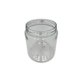 eBottles PET Child-Resistant Straight Sided Jar | 8 oz