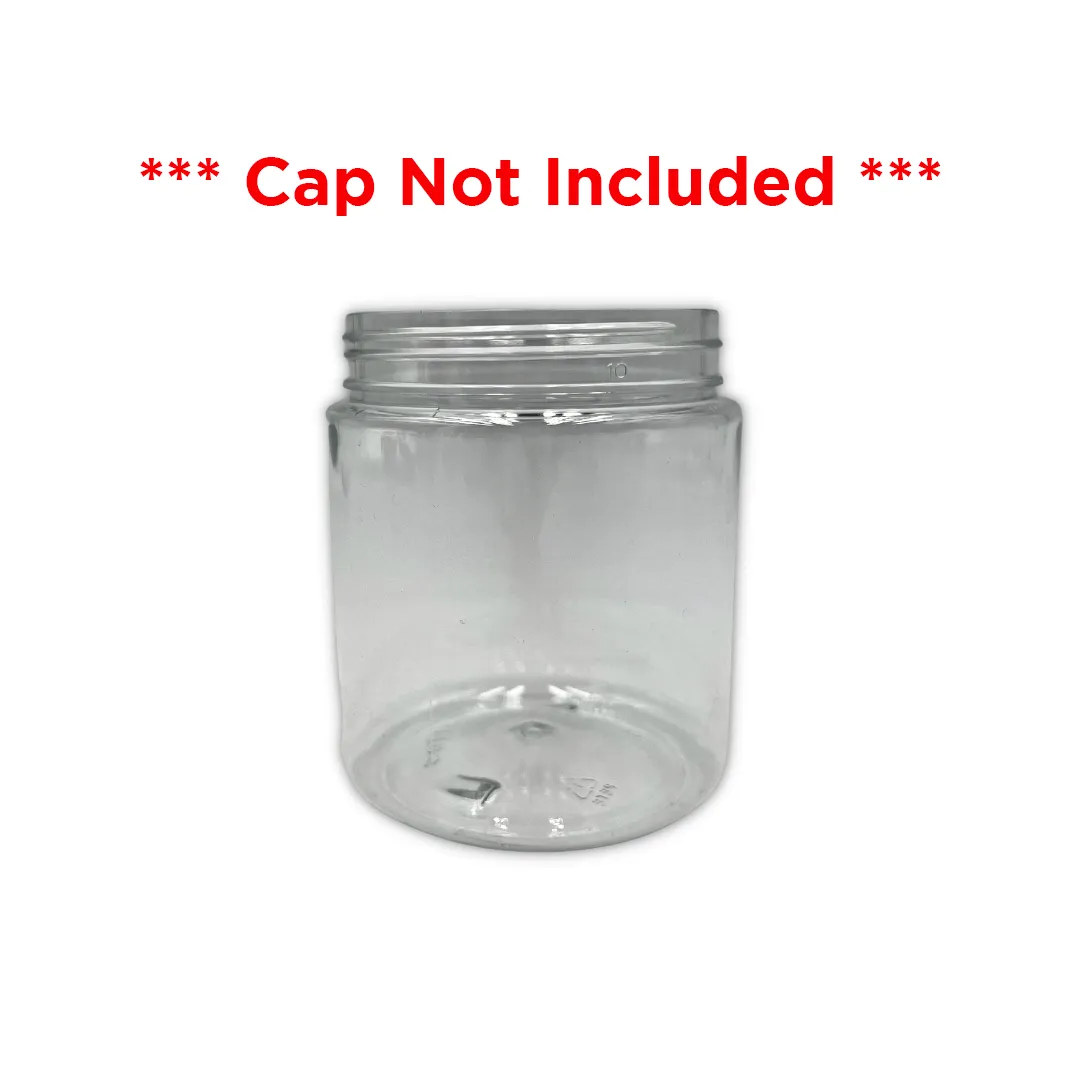 eBottles PET Child-Resistant Straight Sided Jar | 8 oz