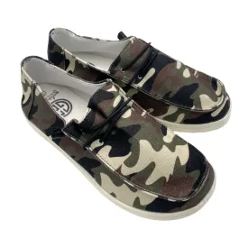 EL- ELLIOT FLAT SHOE-CAMO