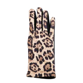 Ellie Leopard Print Gloves - Womens