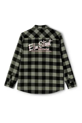 Elm Street Janitorial Flannel Shirt