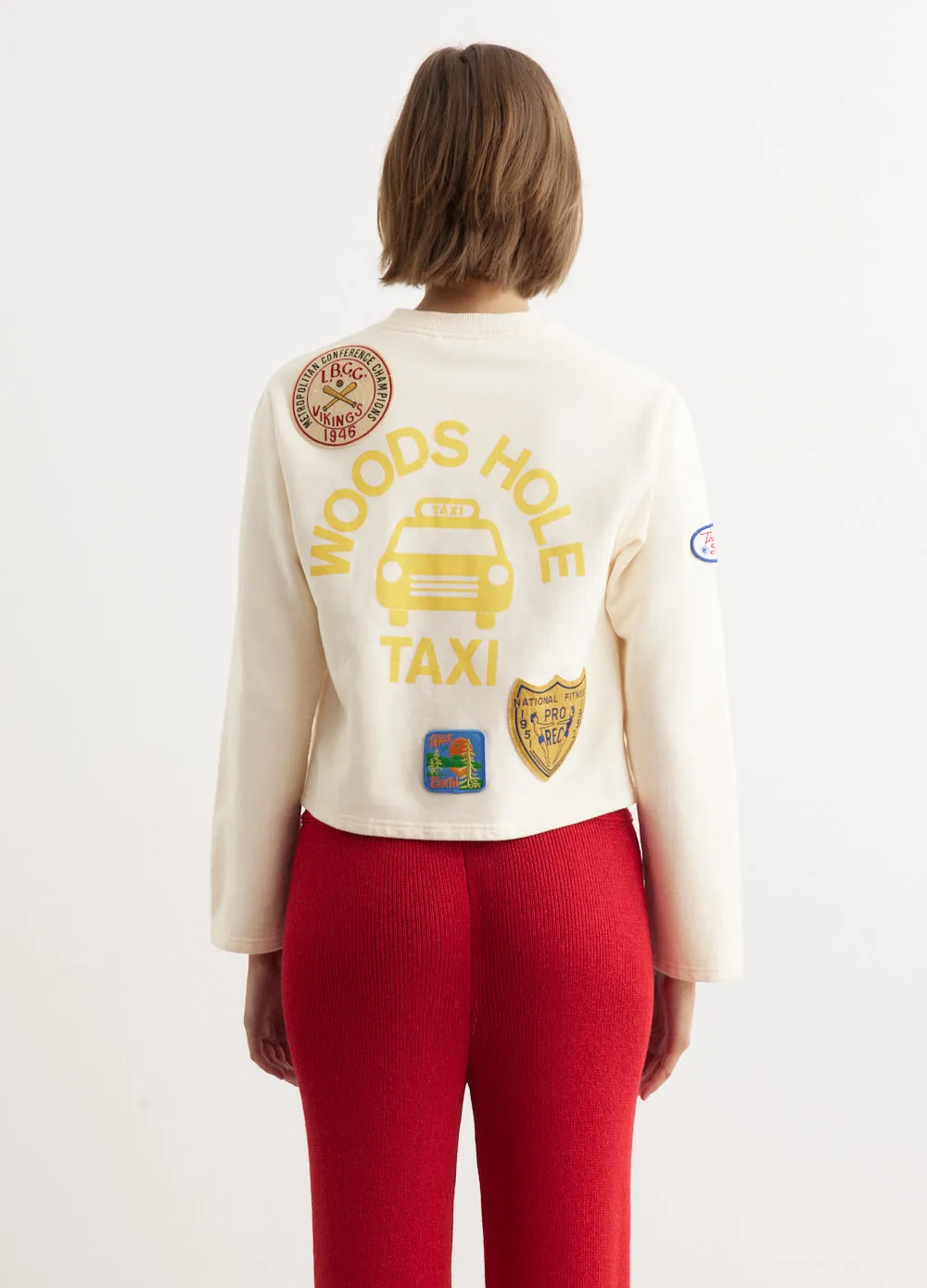 Emblem Patch Cardigan