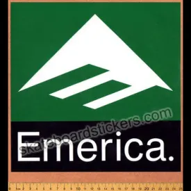 Emerica Shoes Skateboard Sticker - Large