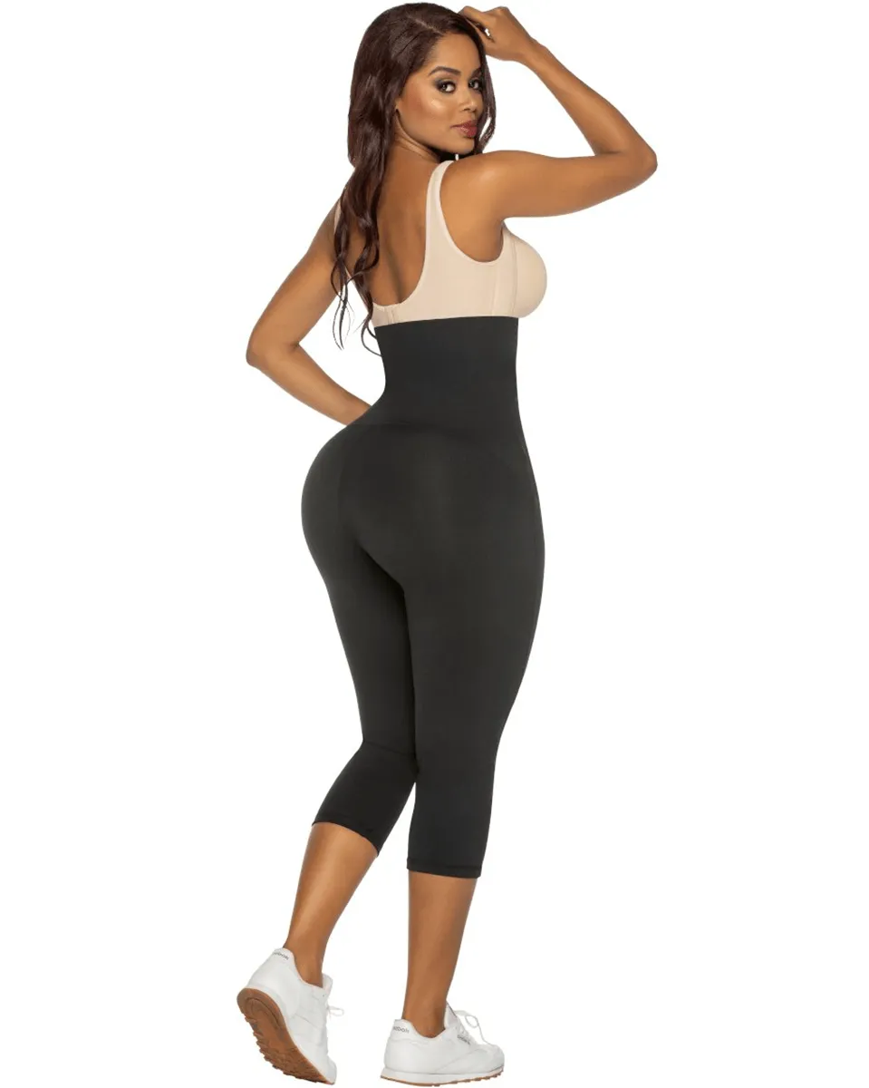 Equilibrium Sport Pants Plus Waist Trainer All In One - Capri Style