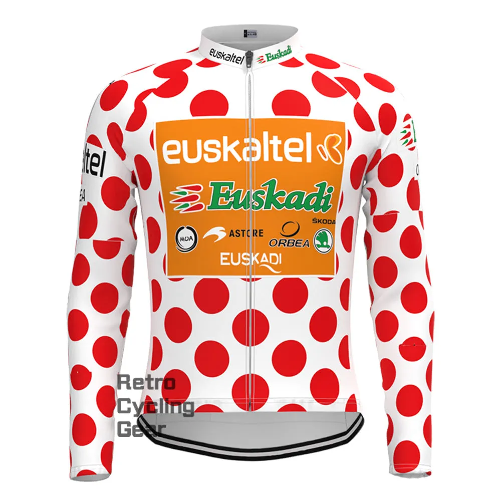 euskaltel Retro Long Sleeve Cycling Kits