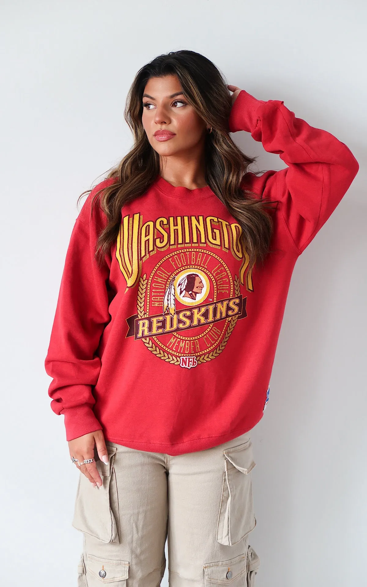 Evil Twin Washington Redskins Vintage Crewneck