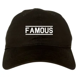 Famous Mens Dad Hat Baseball Cap