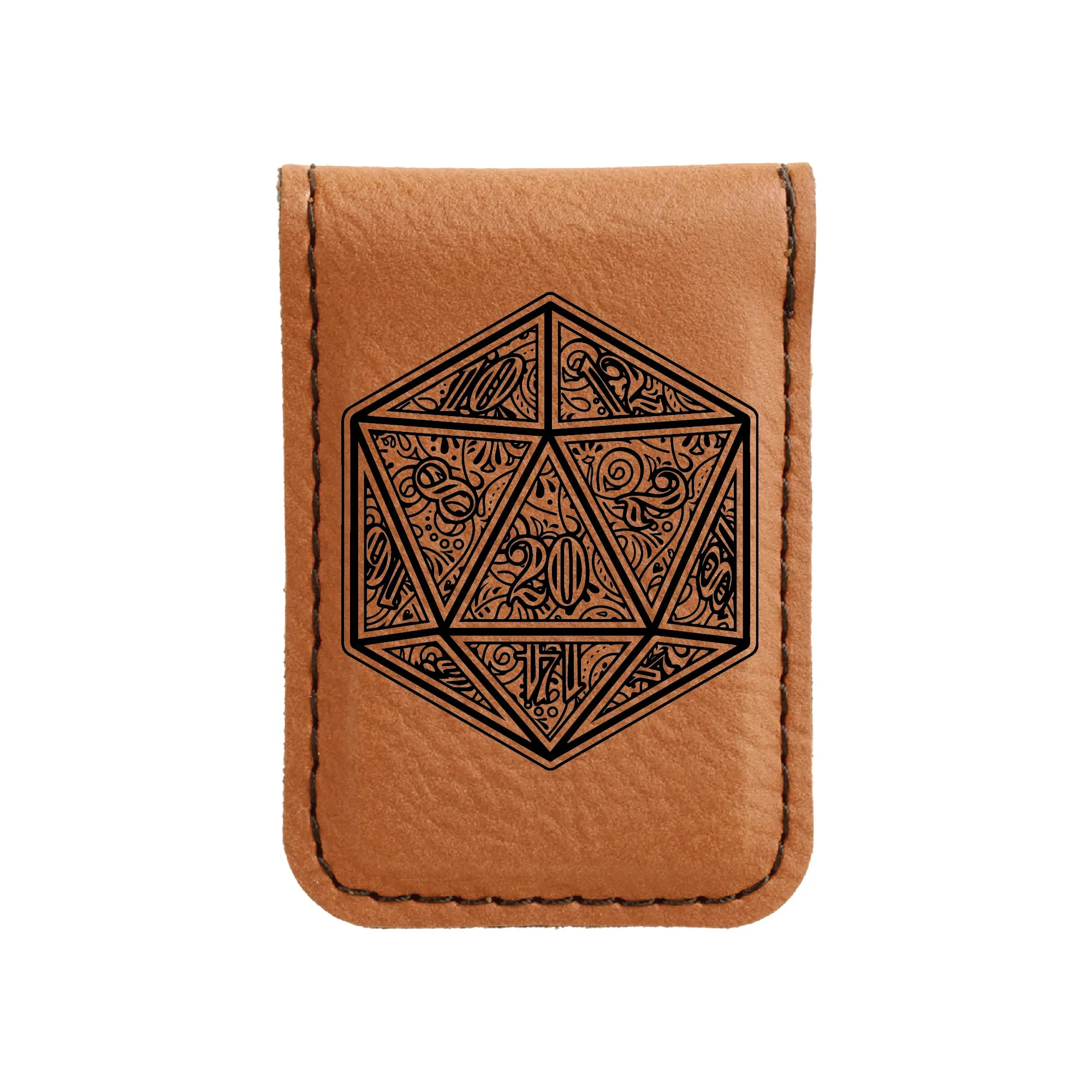 Fancy D20 Money Clip