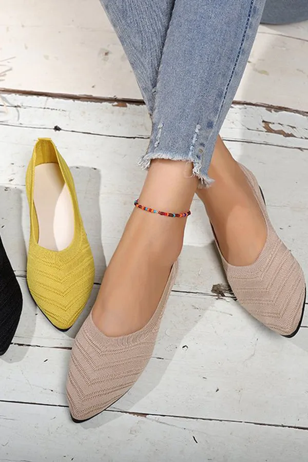 Fashionable and Versatile Flat Comfortable Shoes