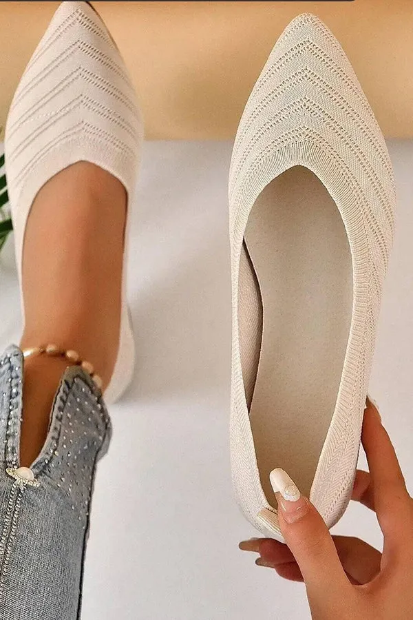 Fashionable and Versatile Flat Comfortable Shoes