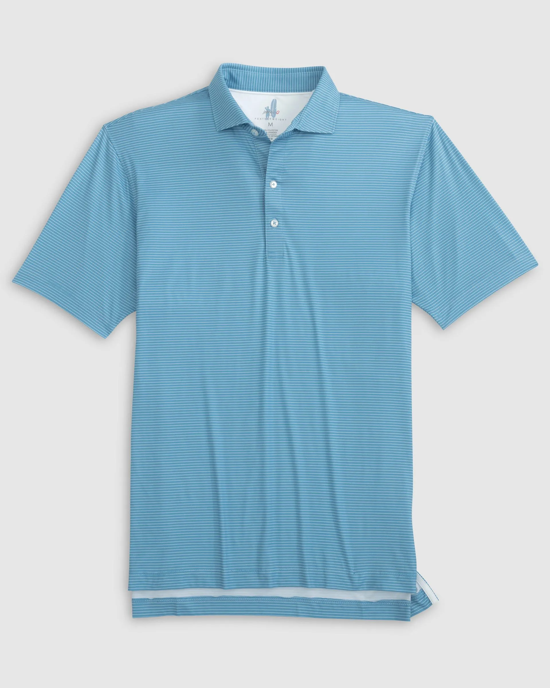 Featherweight Performance Polo - Double Eagle Stripe