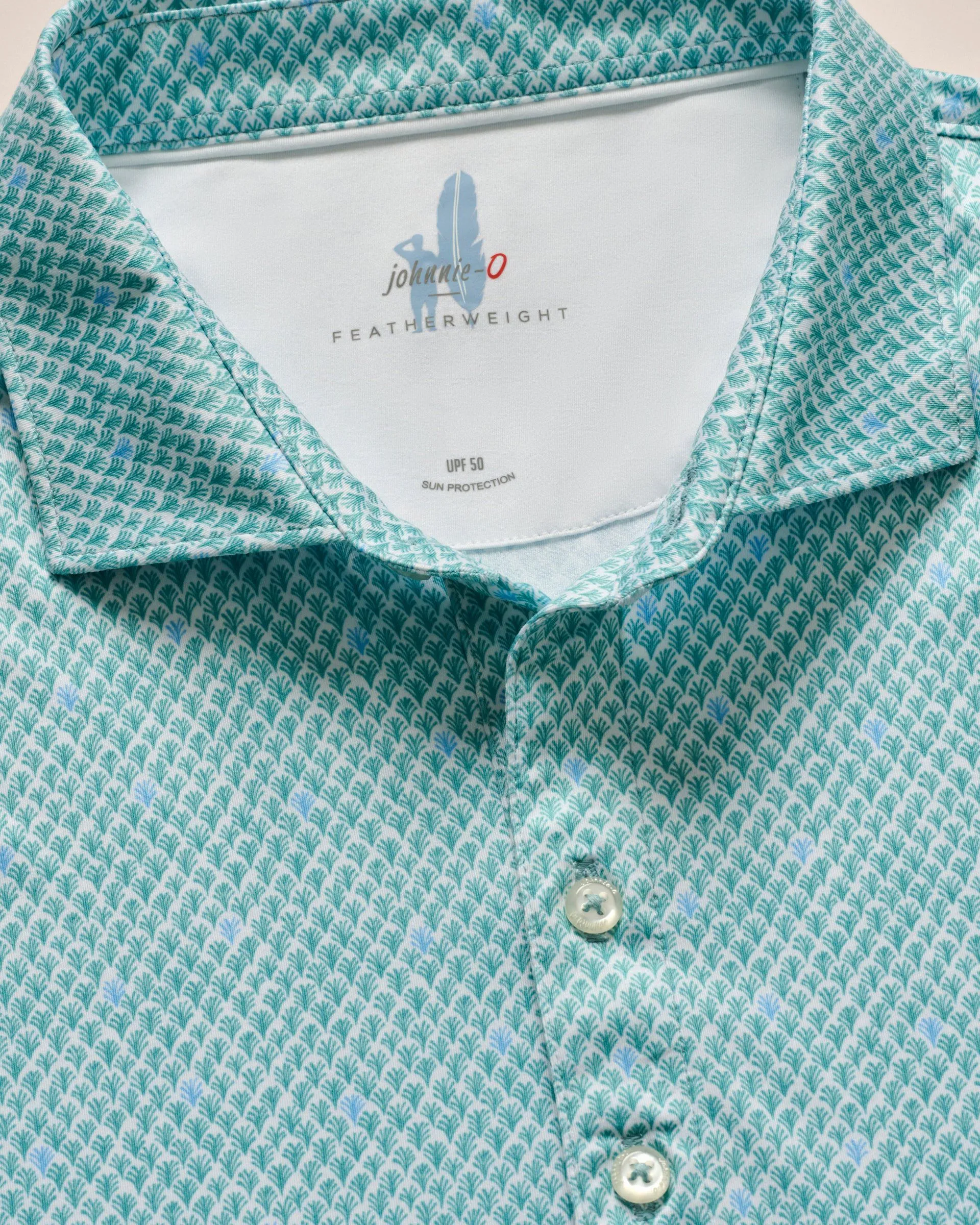 Featherweight Performance Polo - Fernando Print