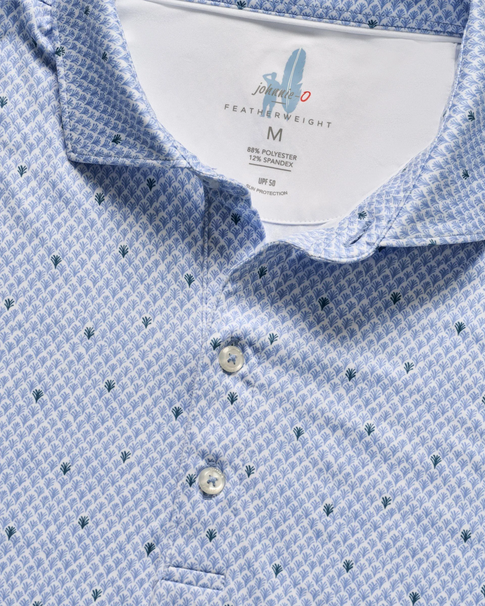 Featherweight Performance Polo - Fernando Print