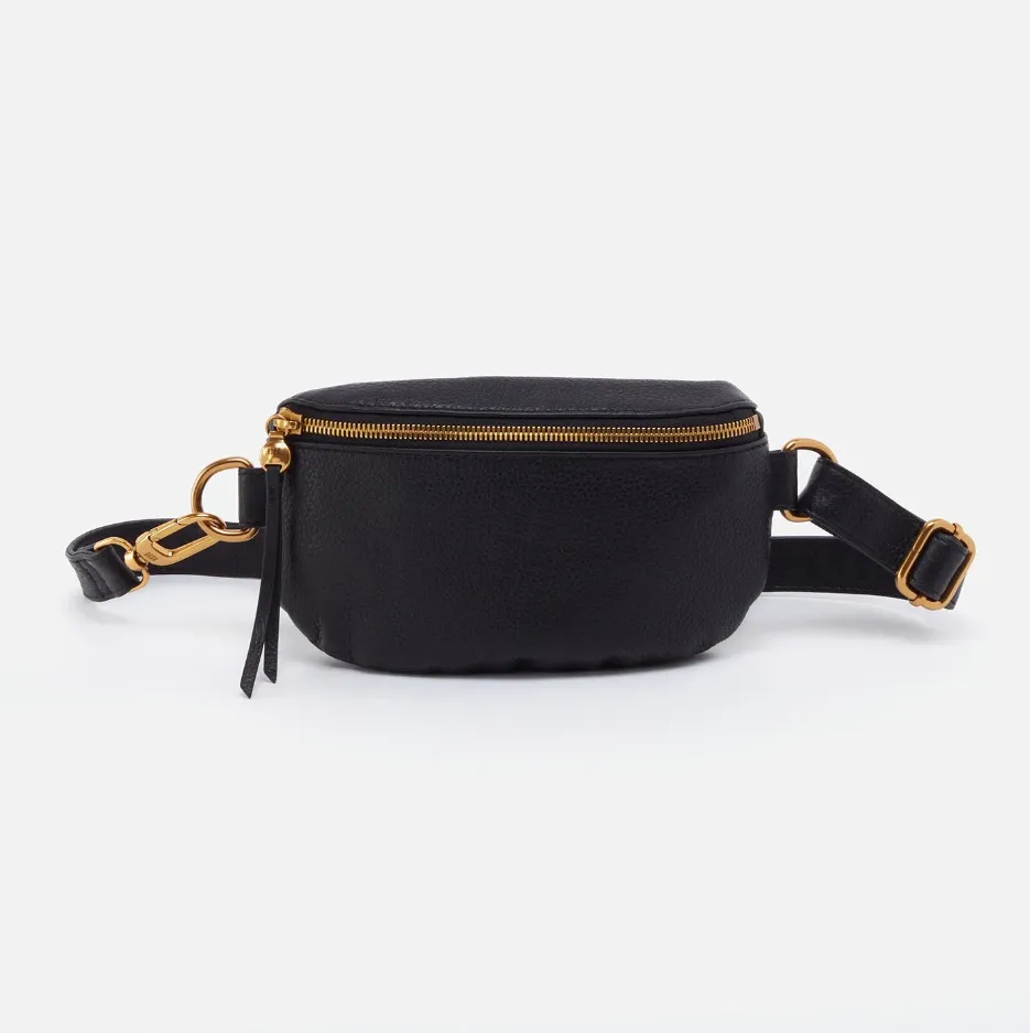 FERN BELT BAG BLACK