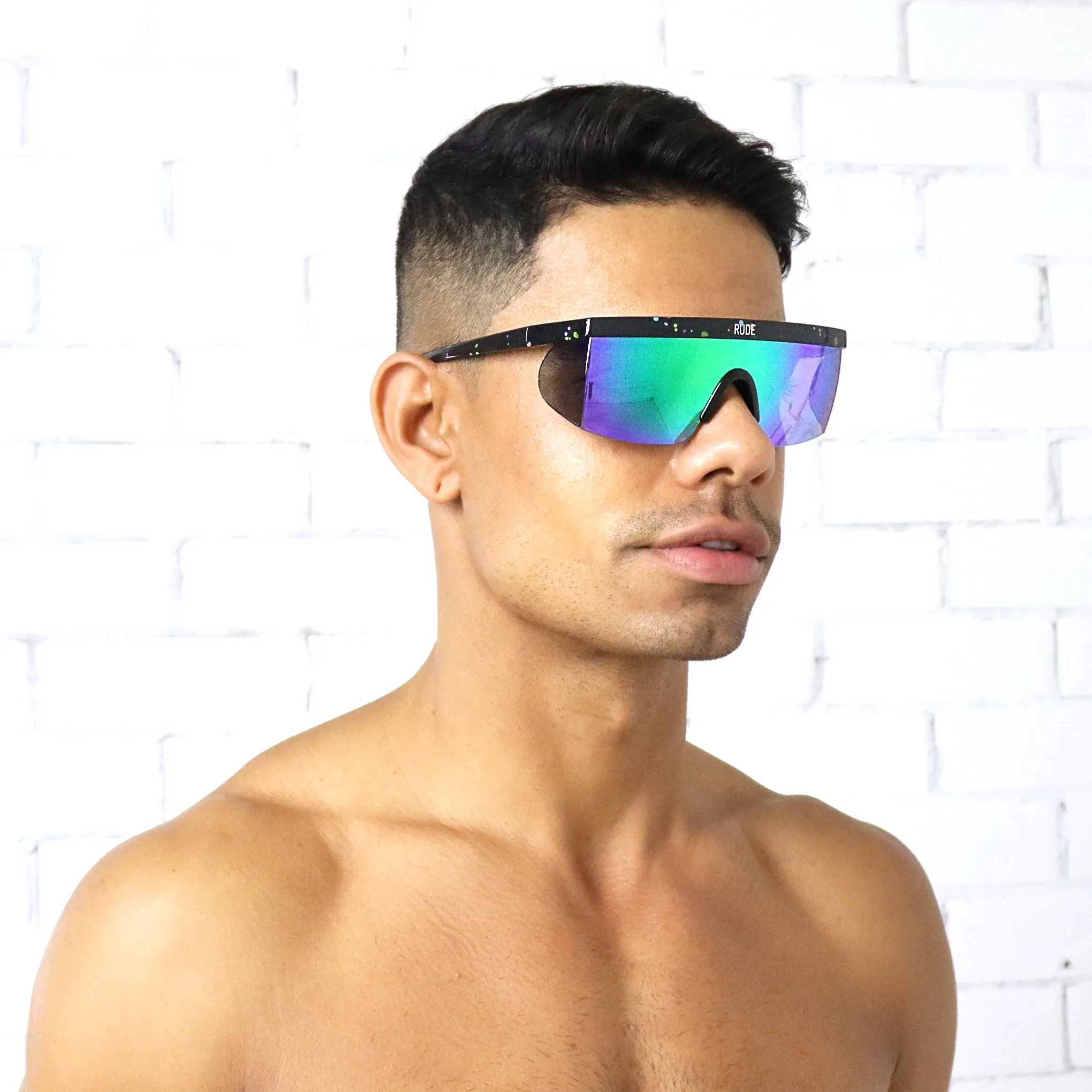 Festival Visor Sunglasses - Space