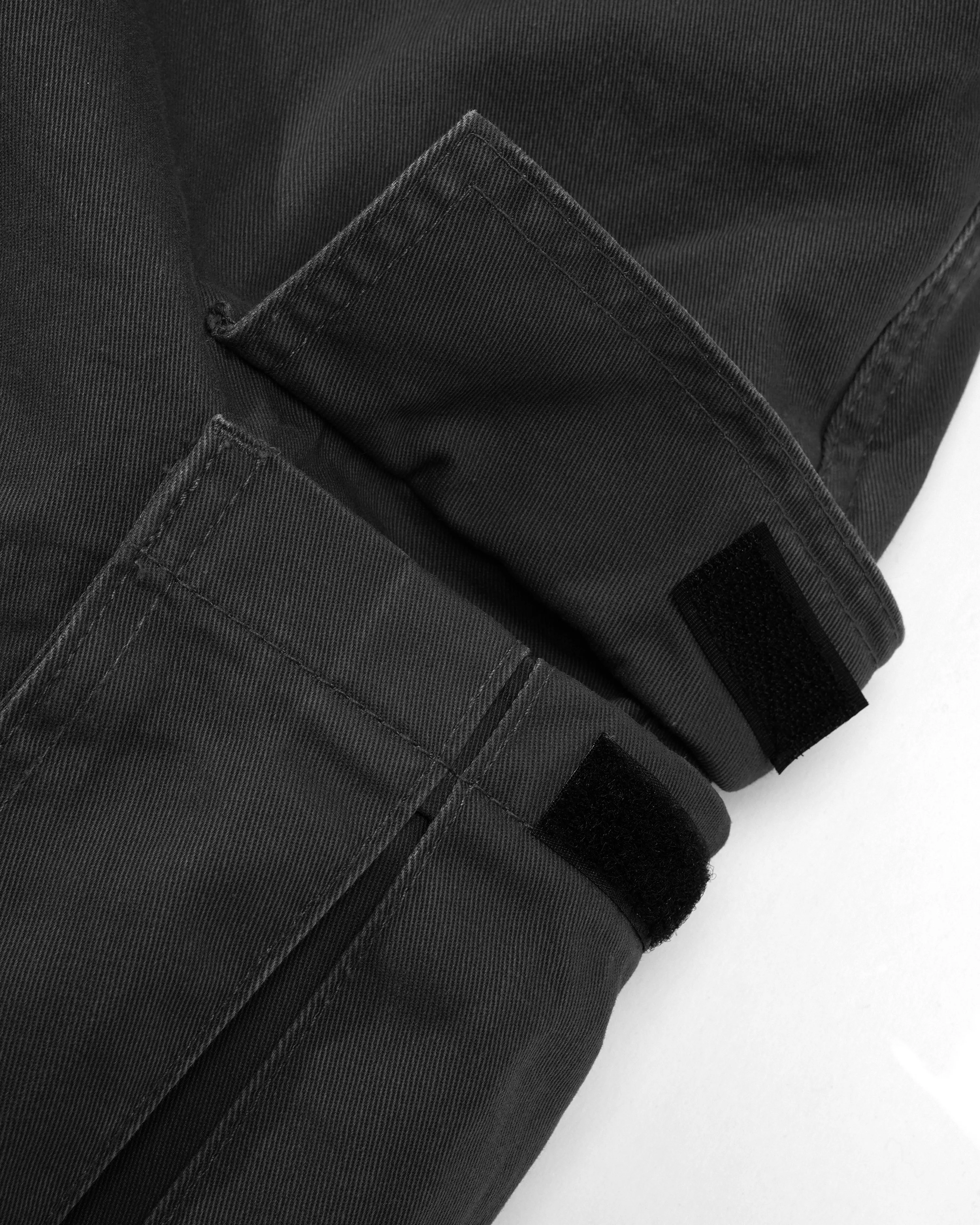 Field Cargo Shorts, Washed Black