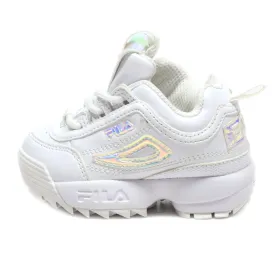 Fila Disraptor Walkers Leather White Colour For Kids