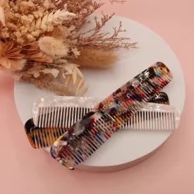 Fine Tooth Cellulose Acetate Hair Comb